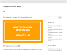 Tablet Screenshot of jeremyeveland.com